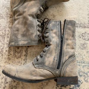 Steve Madden combat boots